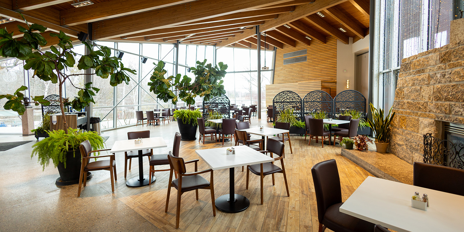 Interior photo of the Park Cafe